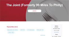 Desktop Screenshot of 99milestophillynewyork.com